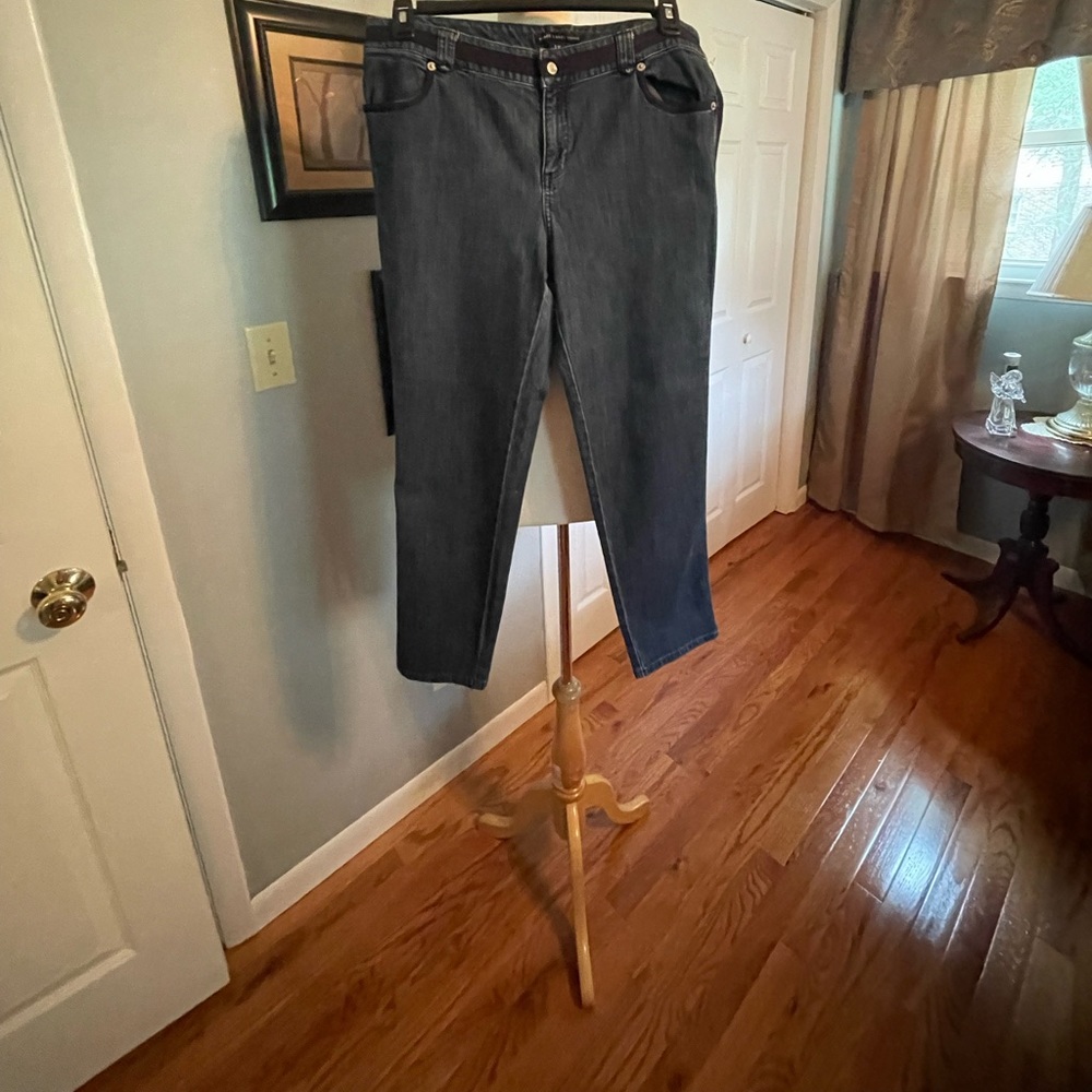 Chico’s Black Label‎ embellished jeans